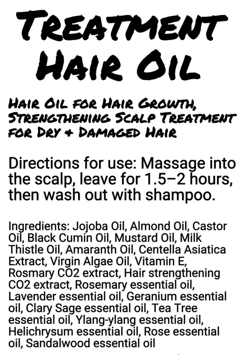 Treatment Hair Oil, 100mL